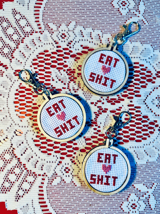 Eat Shit Keychain