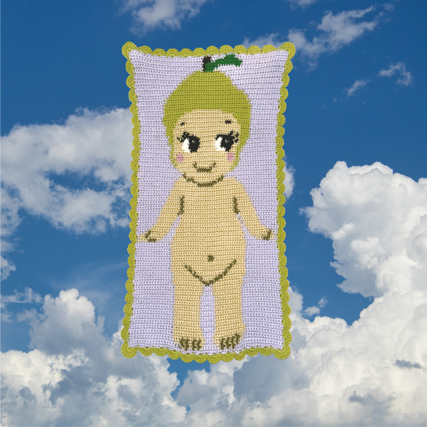 Pear Friend Digital Crochet Tapestry Pattern